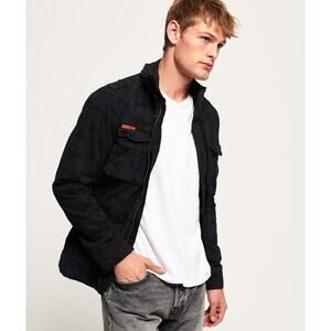 Superdry International Edition Military Issue Field Black Jacket Men’s L